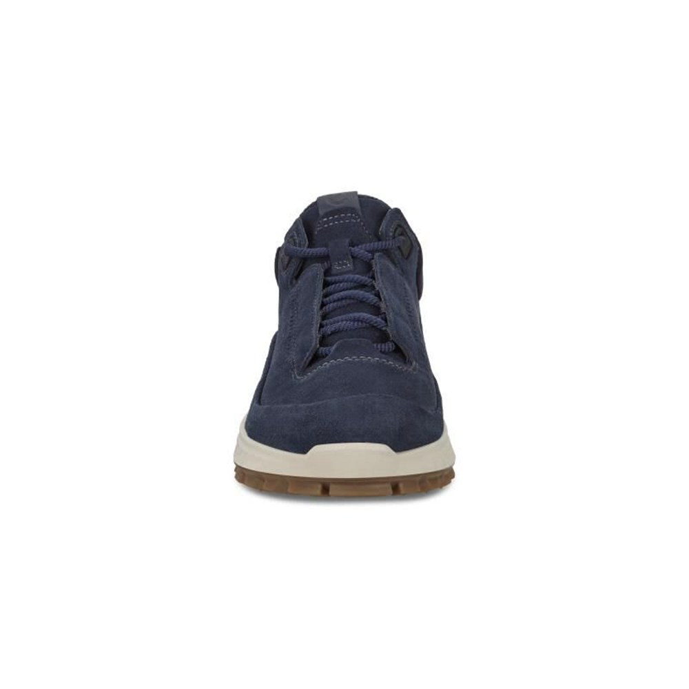 ECCO Womens Outdoor Shoes Navy - Exostrike Lows - LYJ-238579